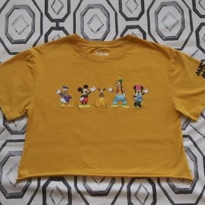 Mickey mouse cropped top